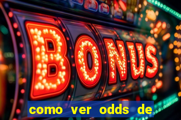 como ver odds de jogos passados